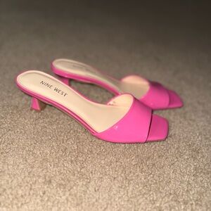 Nine West Vibrant Pink Heels